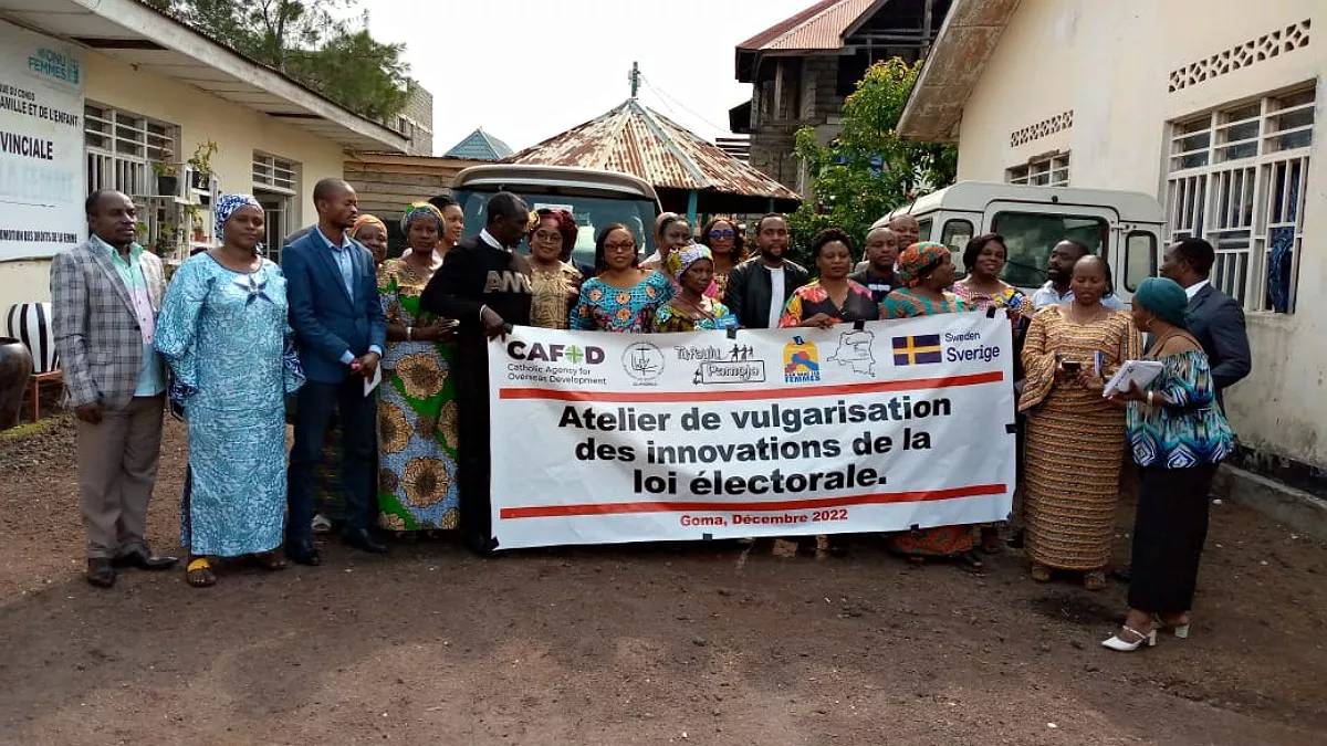 Goma : Le mouvement Rien sans les femmes plaide pour la participation active de la femme aux prochaines élections