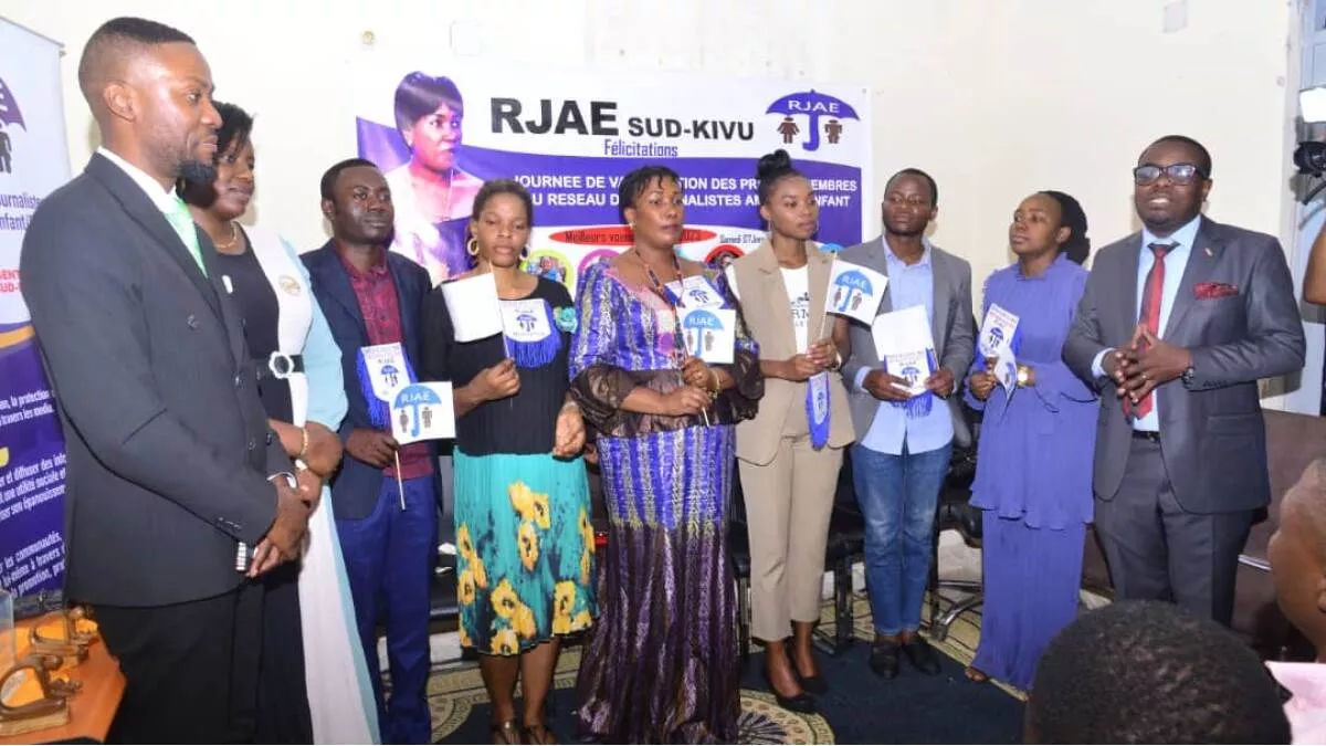Sud-Kivu : Le RJAE élève 7 de ses membres au rend d’ambassadeurs d’excellence