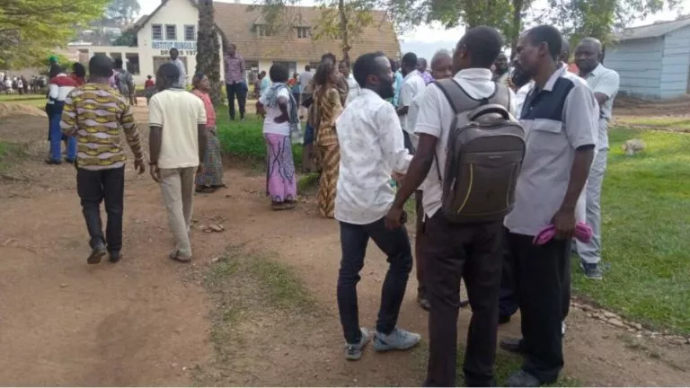 des enseignants de Beni ville