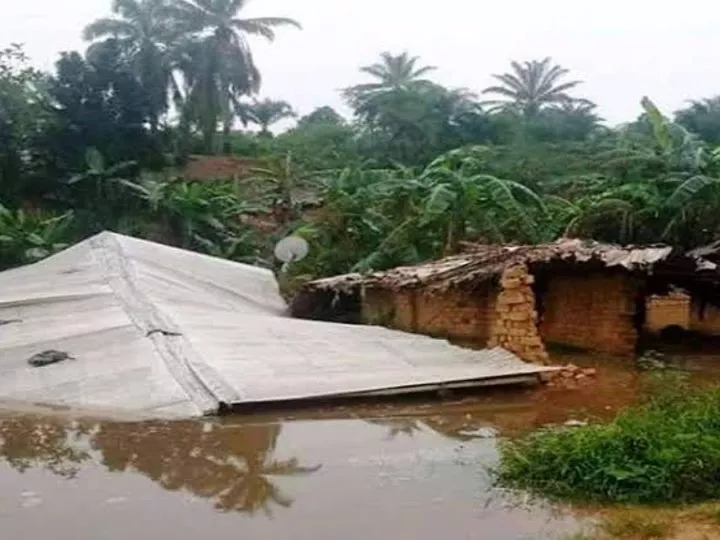 Sud-Kivu : plus de 100 ménages sans abris après une forte pluie à Shabunda-Centre