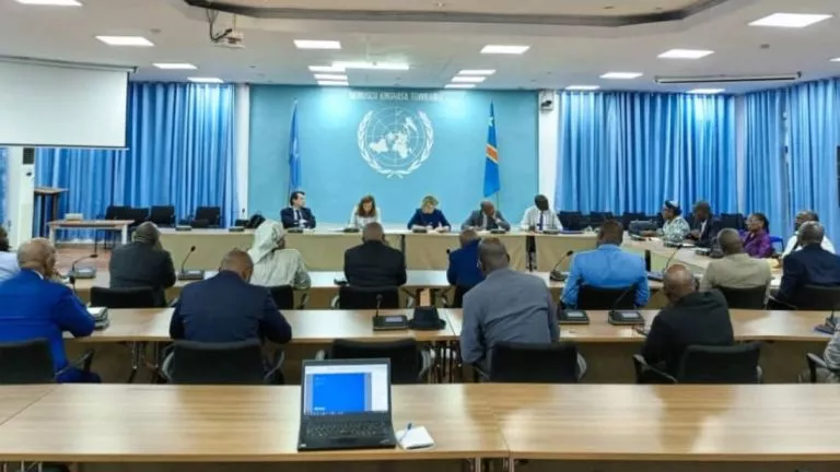 RDC Droit de l'homme Rencontre de l'ASG Ilze Brands Kheris et des Députés congolais