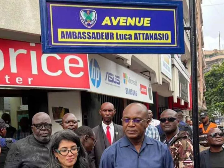 RDC: L’avenue Mongala de Kinshasa rebaptisée en hommage à Luca Attanasio