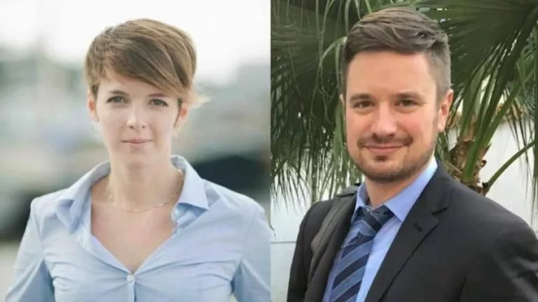 Michael Sharp et Zaida Catalan