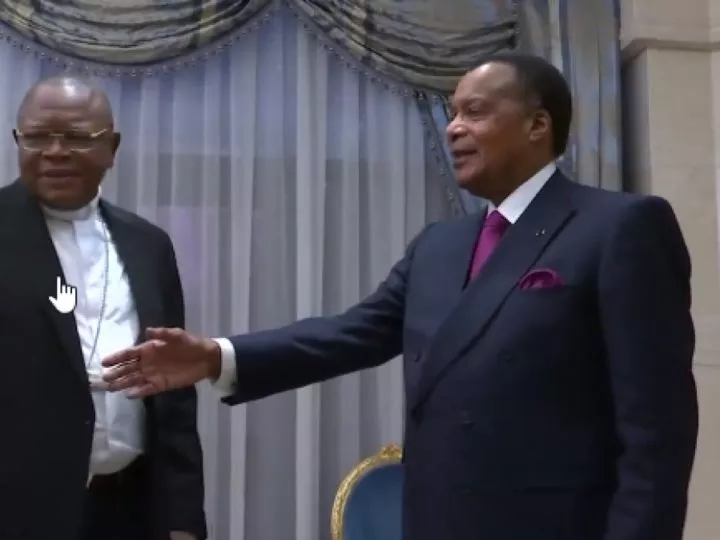Le président congolais Denis Sassou-N’Guesso rencontre le cardinal Fridolin Ambongo pour discuter de la situation sécuritaire à Kwamouth