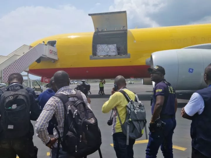 Arrivée à Goma du premier vol du pont aérien humanitaire de l’UE pour aider la crise humanitaire en RDC