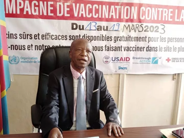 Covid-19/Sud-Kivu : Le ministre provincial de la santé lance la 3ème phase de la campagne de vaccination à Bukavu