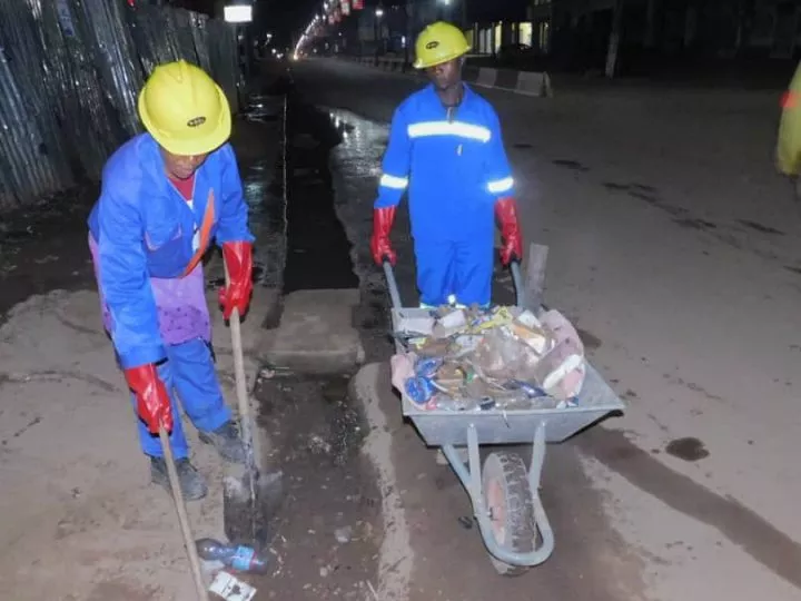 Lubumbashi : Un service nocturne d’assainissement mis en place par la mairie