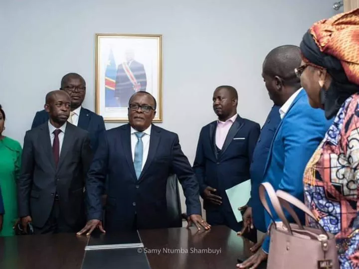 RDC : En l’absence du ministre sortant, Kabulo prend le siège du ministère des Sports