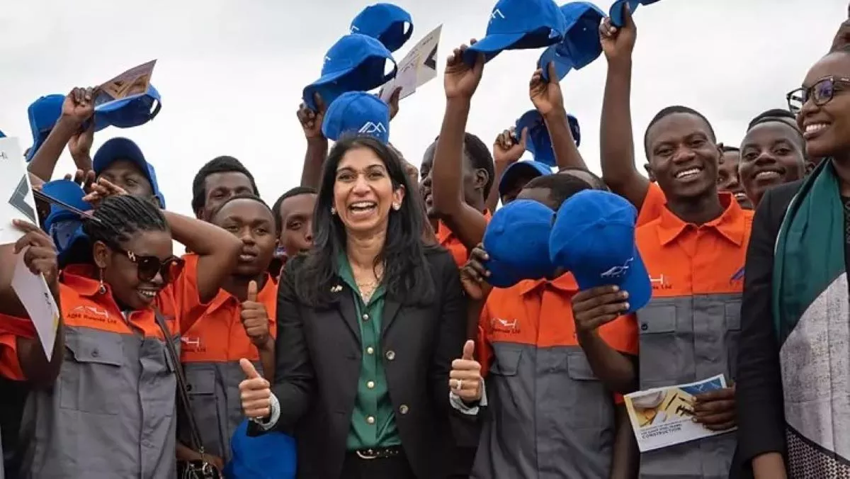 La ministre britannique de l’Intérieur en visite au Rwanda pour accélérer l’expulsion des migrants
