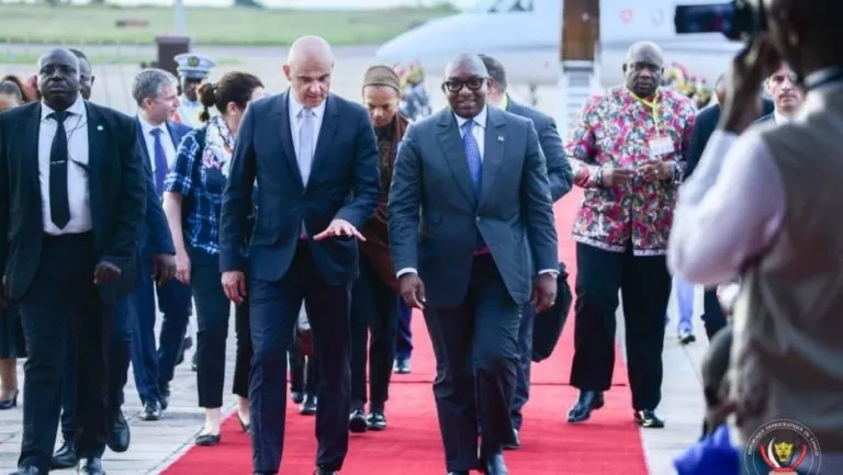 Alain Berset Kinshasa