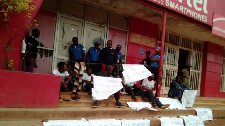 Beni Sit-in des militants de la LUCHA