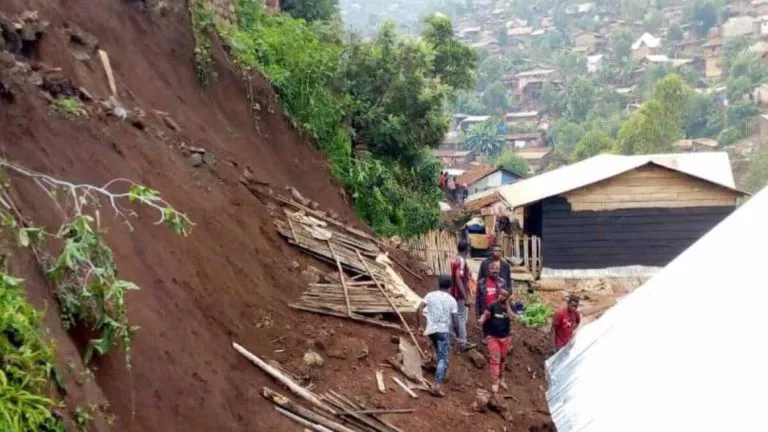 Bulwa Masisi éboulement