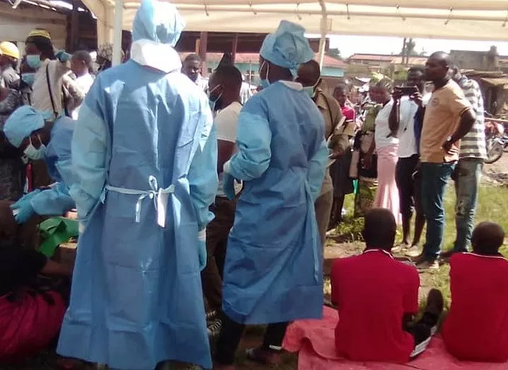 Beni : Les artistes fêtent la journée mondiale de l’art au côté des malades mentaux