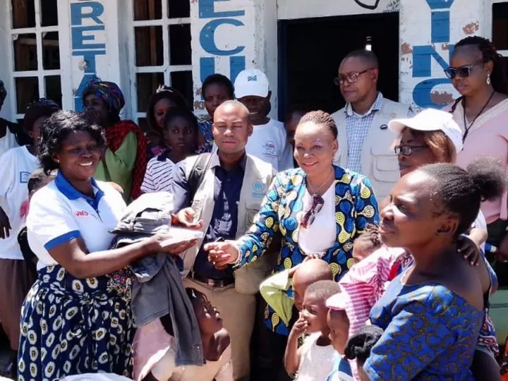 Kasaï : Les personnes vivant avec le VIH-SIDA consolées par la ministre Denise Muluka