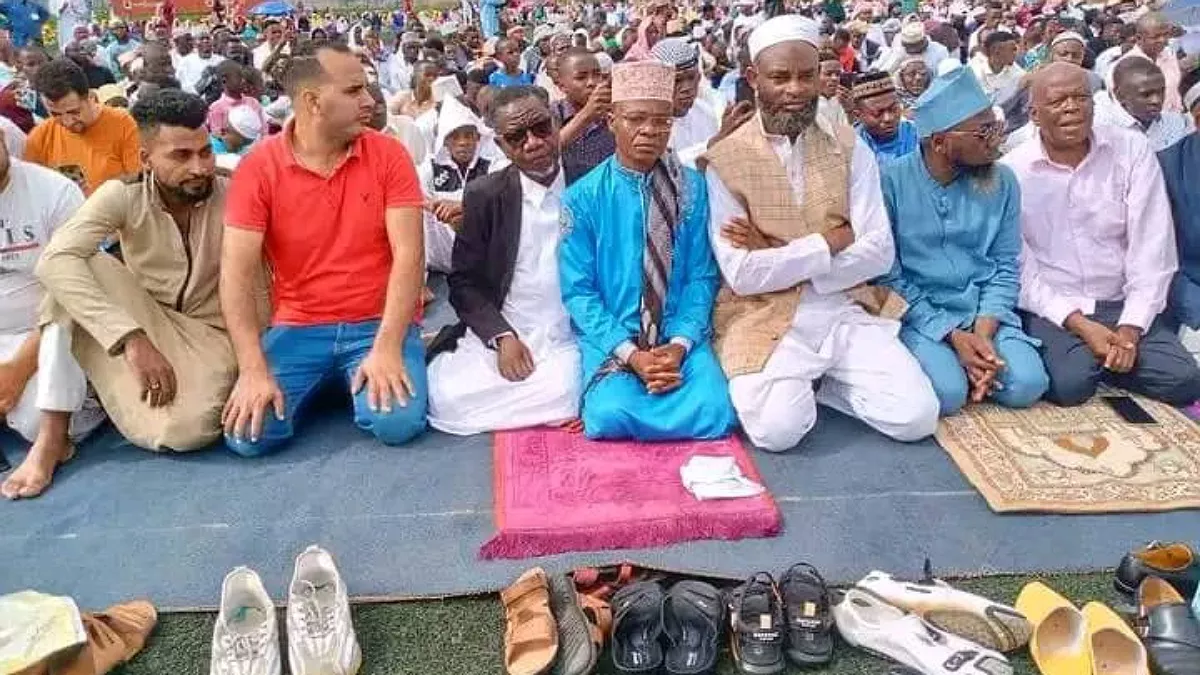 Bukavu : les fidèles musulmans célèbrent la fête d’Aîd-el-fitr au stade de la Concorde à Kadutu et implorent la paix en RDC