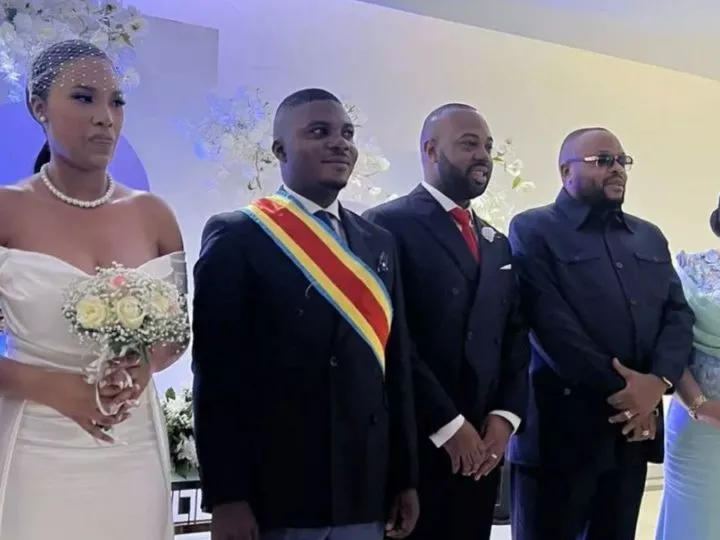 Mariage Marilyn Emeneya & Abraham Mpiana : JB enflamme la piste avec la mariée
