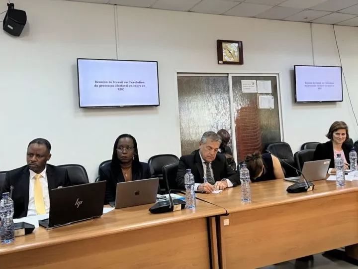 L’UE et le PNUD en réunion avec la CENI pour une analyse de l’évolution du processus électoral en RDC
