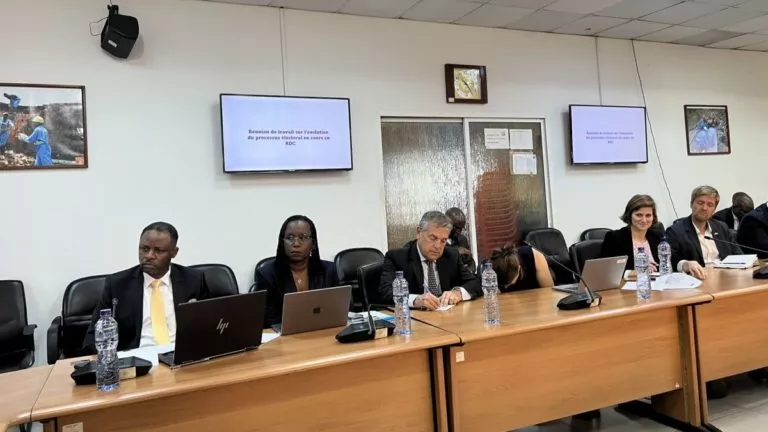 L'UE et le PNUD en réunion avec la CENI