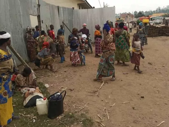 Nord-Kivu : Des déplacés en nombre à Kitshanga à cause des affrontements armés
