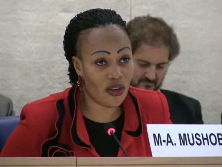 Complot Contre Mushobekwa Marie-Ange ? L’Ex-Ministre des Droits Humains Dénonce des Appels Suspicieux et Accusations Injustifiées