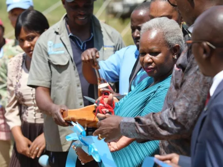 Sud-Kivu : Bintou Keita remet un pont crucial aux autorités congolaises à Kalehe