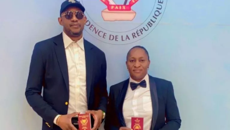 Didier Mbenga et Youyou Muadi, ambassadeurs de la RDC