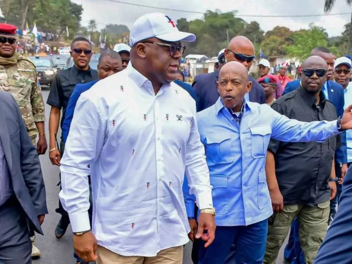 Réouverture de l’axe Kimwenza-Kindele à Kinshasa par le Président Félix Tshisekedi après deux ans de réhabilitation