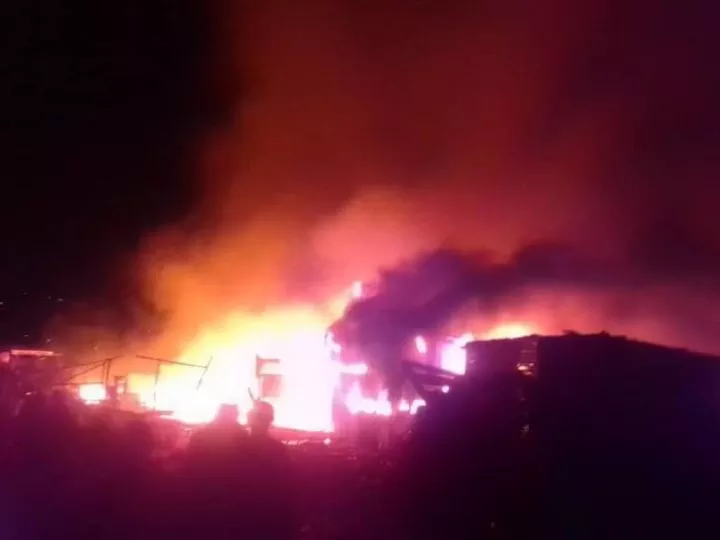 Kinshasa : Marché de Matadi Kibala en Proie à un Violent Incendie