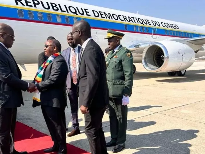 Le Président de la RDC, Félix Tshisekedi, en Visite à Harare pour l’Investiture du Président Zimbabwéen