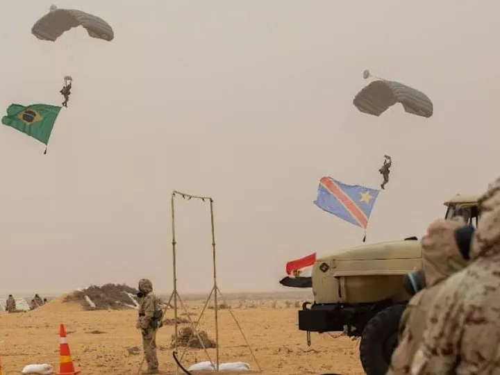 FARDC en Égypte : Le Drapeau de la RDC à l’Honneur lors de Bright Star 2023