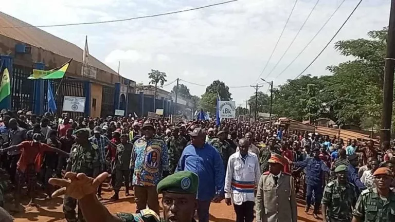 Jean-Pierre Bemba Mobilise Zongo