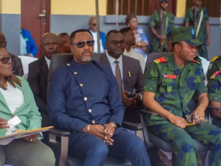 Inauguration de l’École Primaire Félix Tshisekedi au Camp Force Navale
