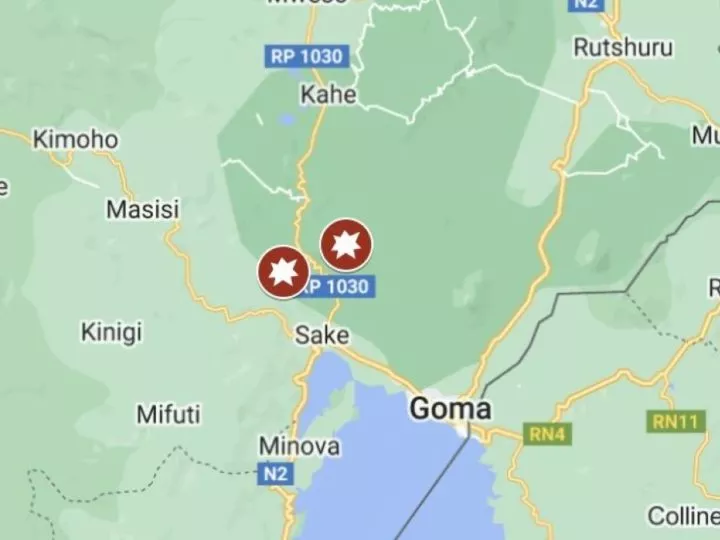 Sake sous la Menace du M23 : Escalade des Affrontements dans le Territoire de Masisi