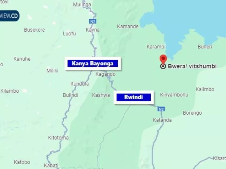 Nord-Kivu : Sans résistance, Vitshumbi tombe sous le contrôle du M23