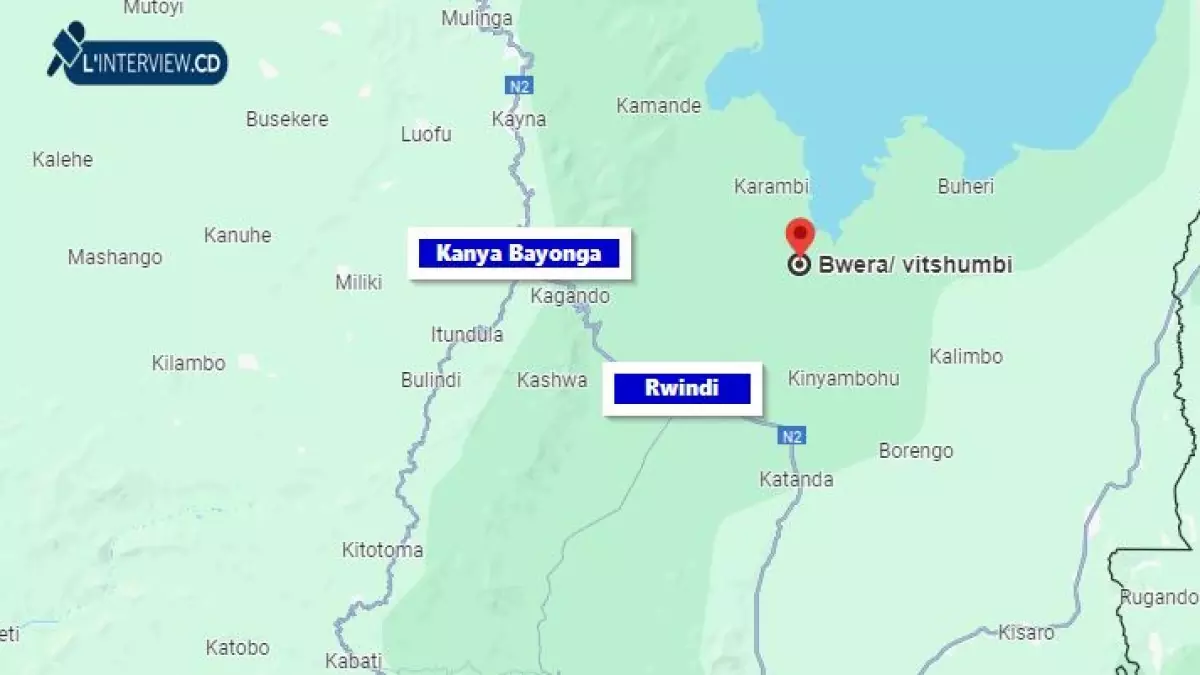 Nord-Kivu : Sans résistance, Vitshumbi tombe sous le contrôle du M23