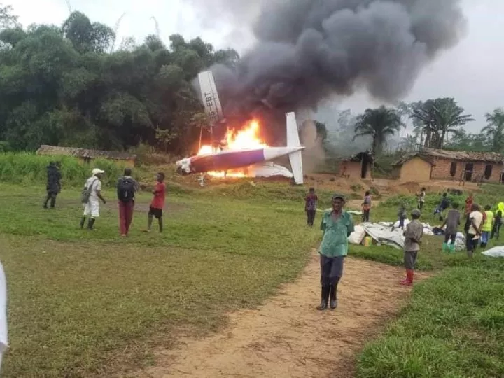 Sud-Kivu : Crash d’un avion Cessna 208 Caravan à Katchungu