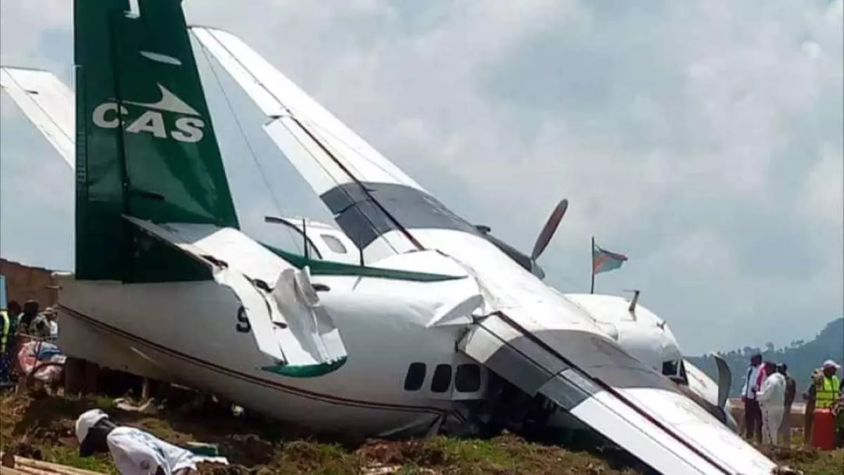 Crash evité de justesse à Rughenda, Butembo: Les passagers du vol indemnes