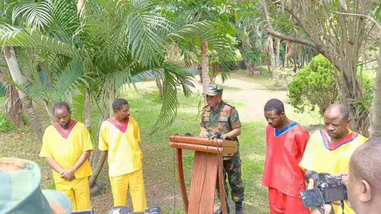 FARDC de 4 associés des Forces Rwandaises et M23