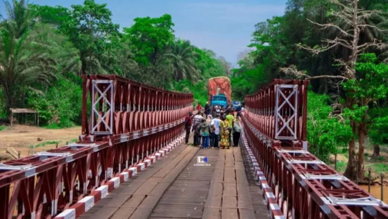 Réouverture du pont Ituri 2 reliant Mambasa à Beni après un an d'interruption