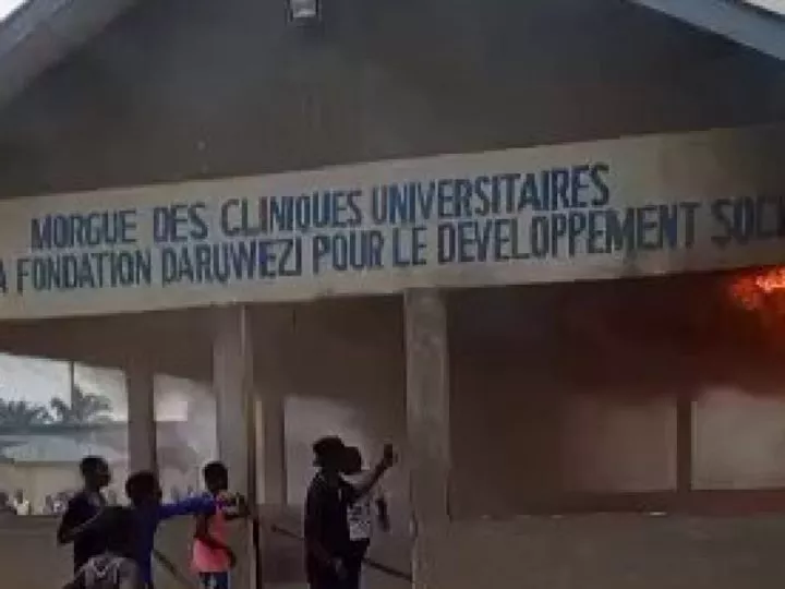 Kisangani: La Morgue des Cliniques Universitaires ravagée par les flammes