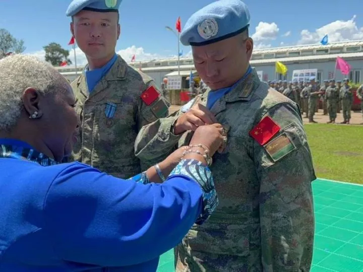 Fin de Mission pour les Casques Bleus Chinois en RDC Après Plus de 20 Ans