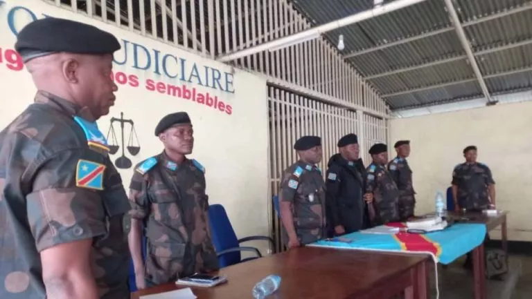 peine de mort Goma tribunal militaire