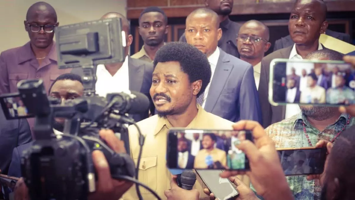 Constant Mutamba candidat au poste de Rapporteur Adjoint de l’Assemblée Nationale RDC
