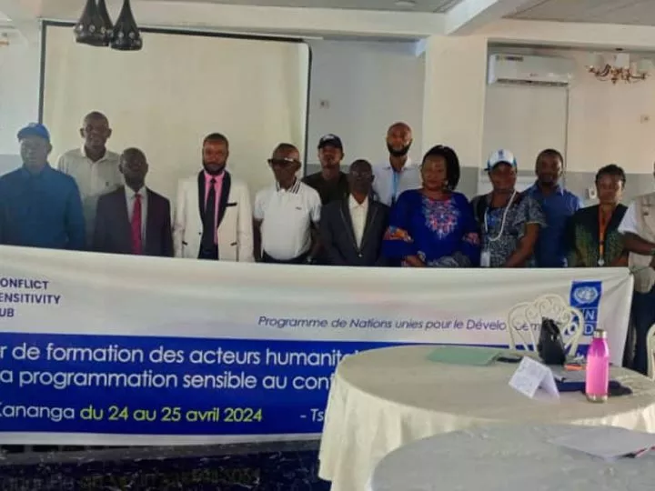 Kasaï : grâce à l’accompagnement du PNUD, une vingtaine d’acteurs humanitaires et de développement outillés sur la programmation sensible aux conflits
