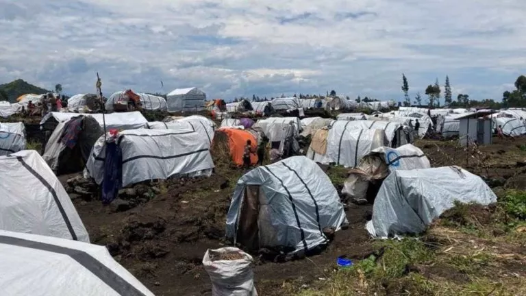 Mugunga bombardement