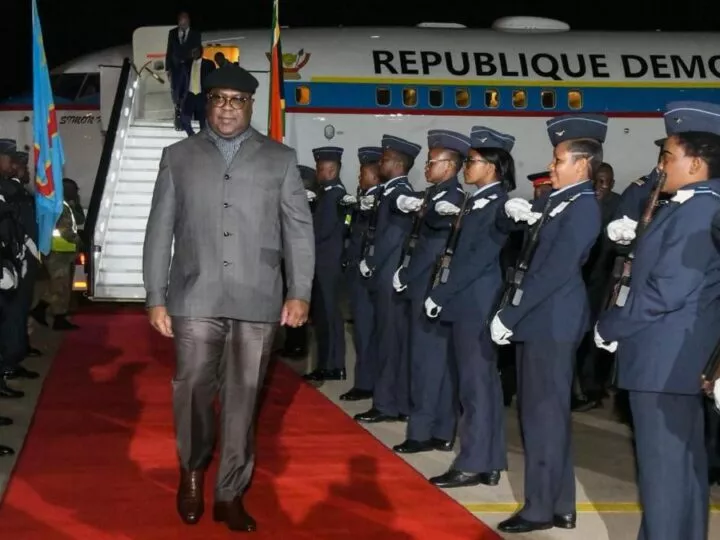 Félix Tshisekedi arrivé à Pretoria pour l’investiture de Cyril Ramaphosa