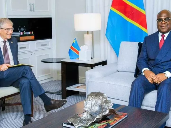 Soutien à la santé et à l’éducation : Bill Gates et Tshisekedi unissent leurs efforts