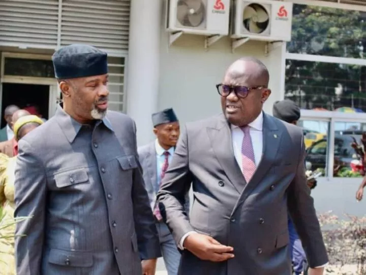 RDC : S’imprégnant du fonctionnement de la MESP, Claude Ibalanky félicite Guy Mafuta pour son travail de titan