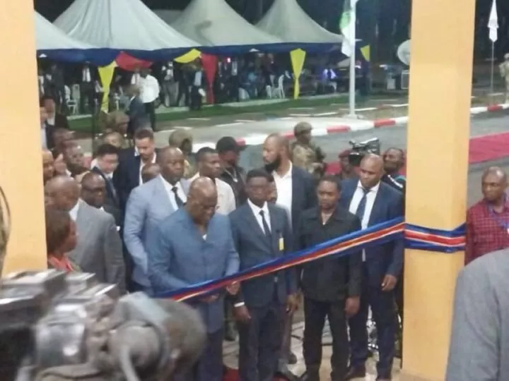 Félix Tshisekedi Inaugure l’Aéroport de Bangboka à Kisangani