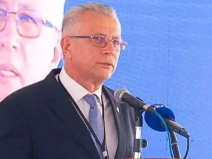 Lubumbashi : Jean Bamanisa présente les recommandations de la 9è édition d’ExpoBéton devant Judith Suminwa